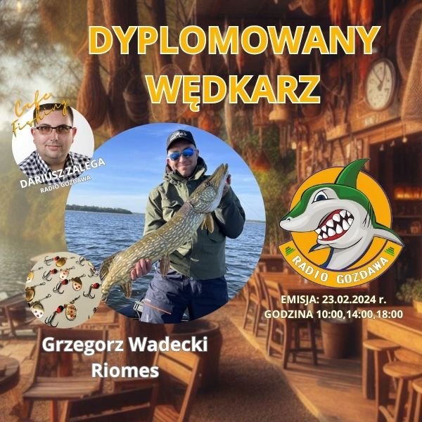 Cafe Fishing Grzegorzem Wadecki  Riomes episode artwork