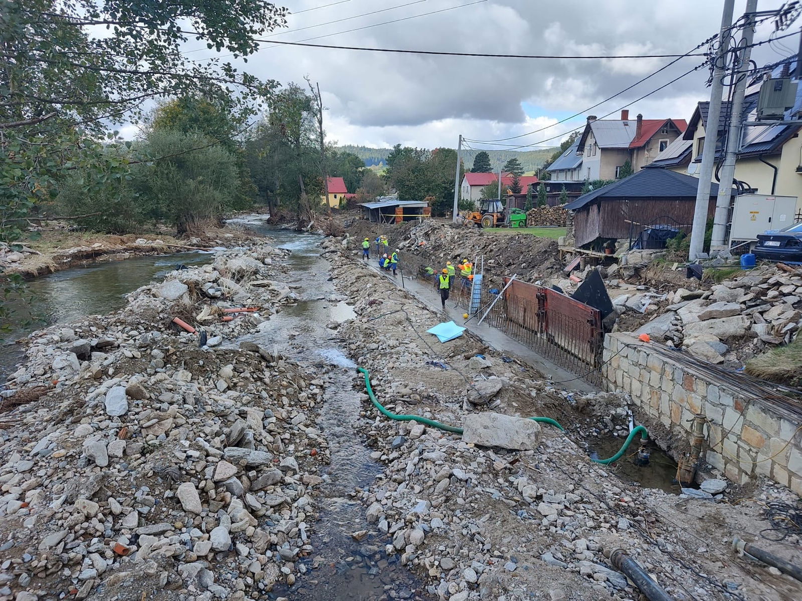 Interwencyjne działania na terenach powodziowych: Inwentaryzacja szkód i odbudowa infrastruktury