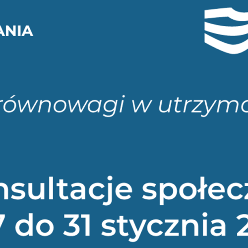 Plany utrzymania wód pod lupą – ruszają konsultacje społeczne!