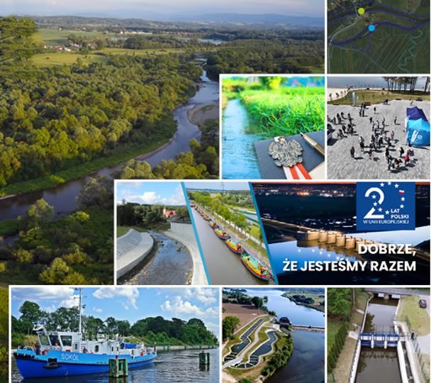 Podsumowanie zadań Wód Polskich w 2024 roku –  Zarządzanie wodami i ochrona środowiska