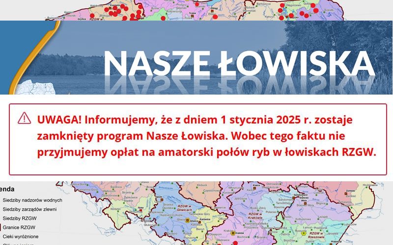 Zezwolenia na wędkowanie w PGW Wody Polskie w roku 2025