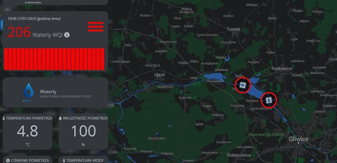 Monitoring jakości wody na Odrze i Kanale Gliwickim – nowe dane alarmujące