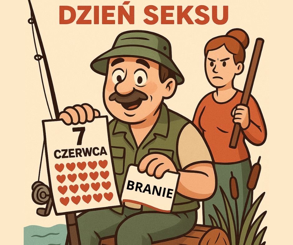 Na ryby… czy na seks? 7 czerwca, czyli trudne wybory w życiu wędkarza