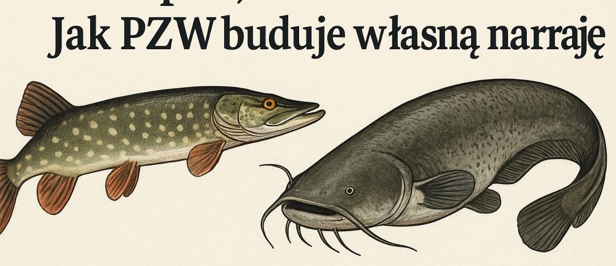 Szczupak, sum i wizerunek. Jak PZW buduje własną narrację