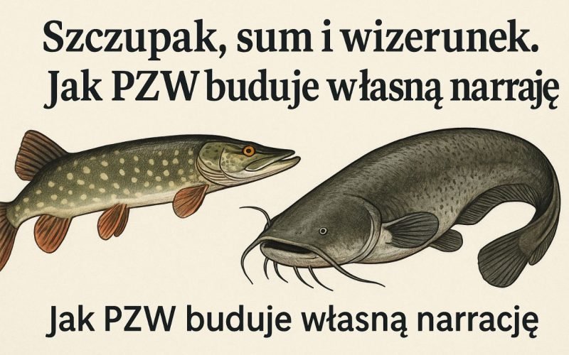 Szczupak, sum i wizerunek. Jak PZW buduje własną narrację