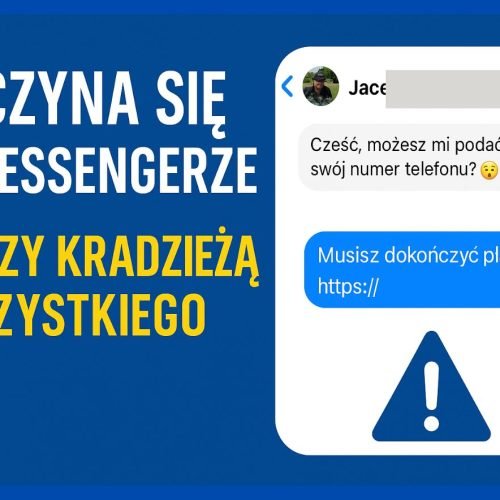 Fala przejęć kont. Oszustwo zaczyna się na Messengerze