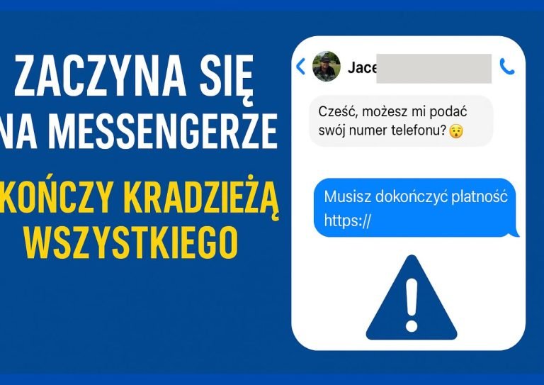 Fala przejęć kont. Oszustwo zaczyna się na Messengerze