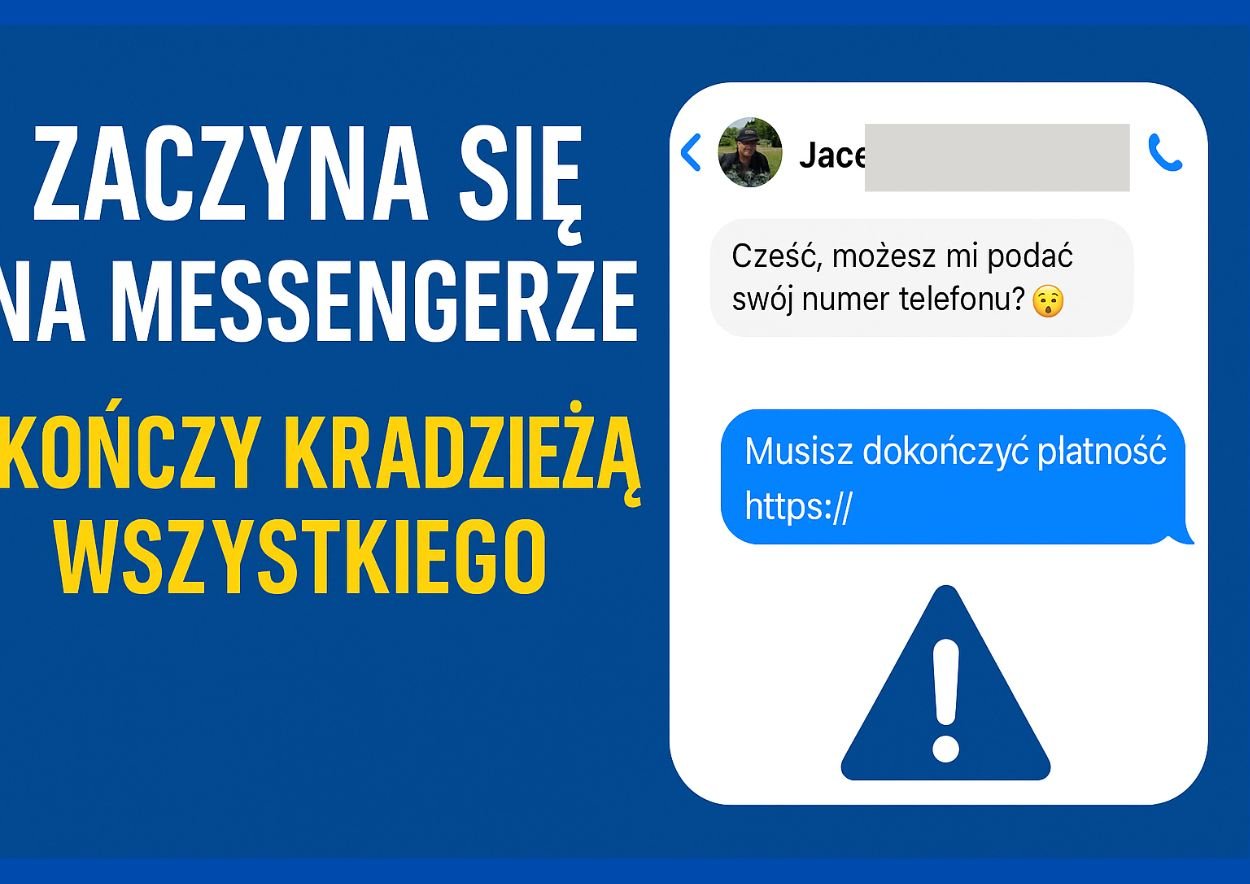 Fala przejęć kont. Oszustwo zaczyna się na Messengerze