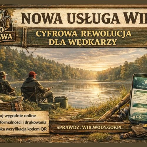 Nowa usługa WIR. Cyfrowa rewolucja dla wędkarzy