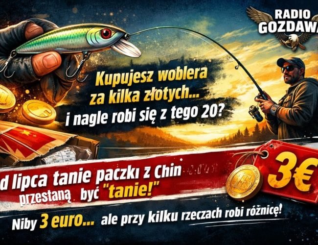 Koniec tanich paczek z Chin. Wędkarze zapłacą więcej za sprzęt