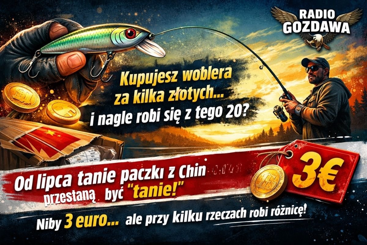 Koniec tanich paczek z Chin. Wędkarze zapłacą więcej za sprzęt