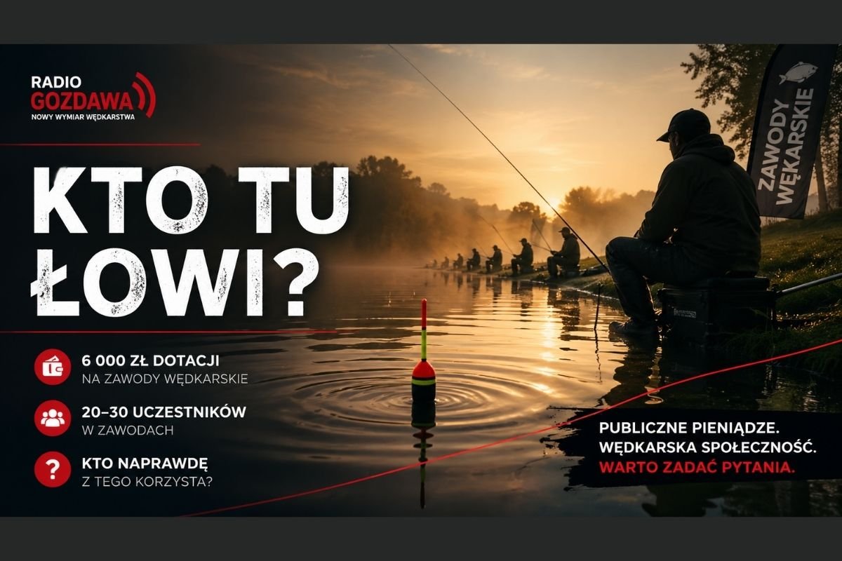 6 tysięcy na zawody wędkarskie. Dużo czy mało?