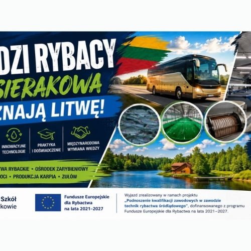Młodzi rybacy z Sierakowa poznają Litwę. Nauka zawodu poza granicami kraju