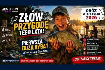 Ryba życia może zacząć się od pierwszego spławika. Ruszają zapisy na obóz wędkarski 2026