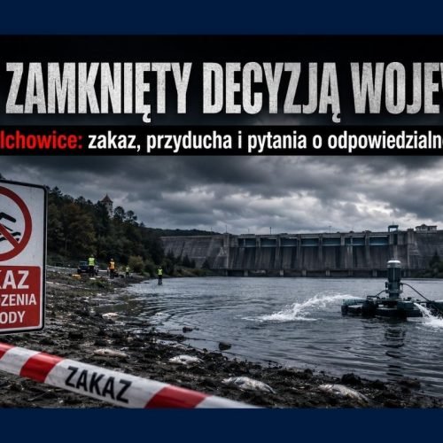 Bóbr zamknięty decyzją wojewody. Pilchowice stały się sprawą zdrowia ludzi i zwierząt